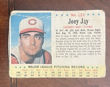 1963 Post - Joey Jay #133