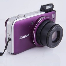 Canon PowerShot SX220 HS 12.1 MP Digital Camera English Tested all Good work
