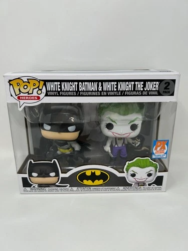 White Knight Batman & White Knight the Joker NOT MINT