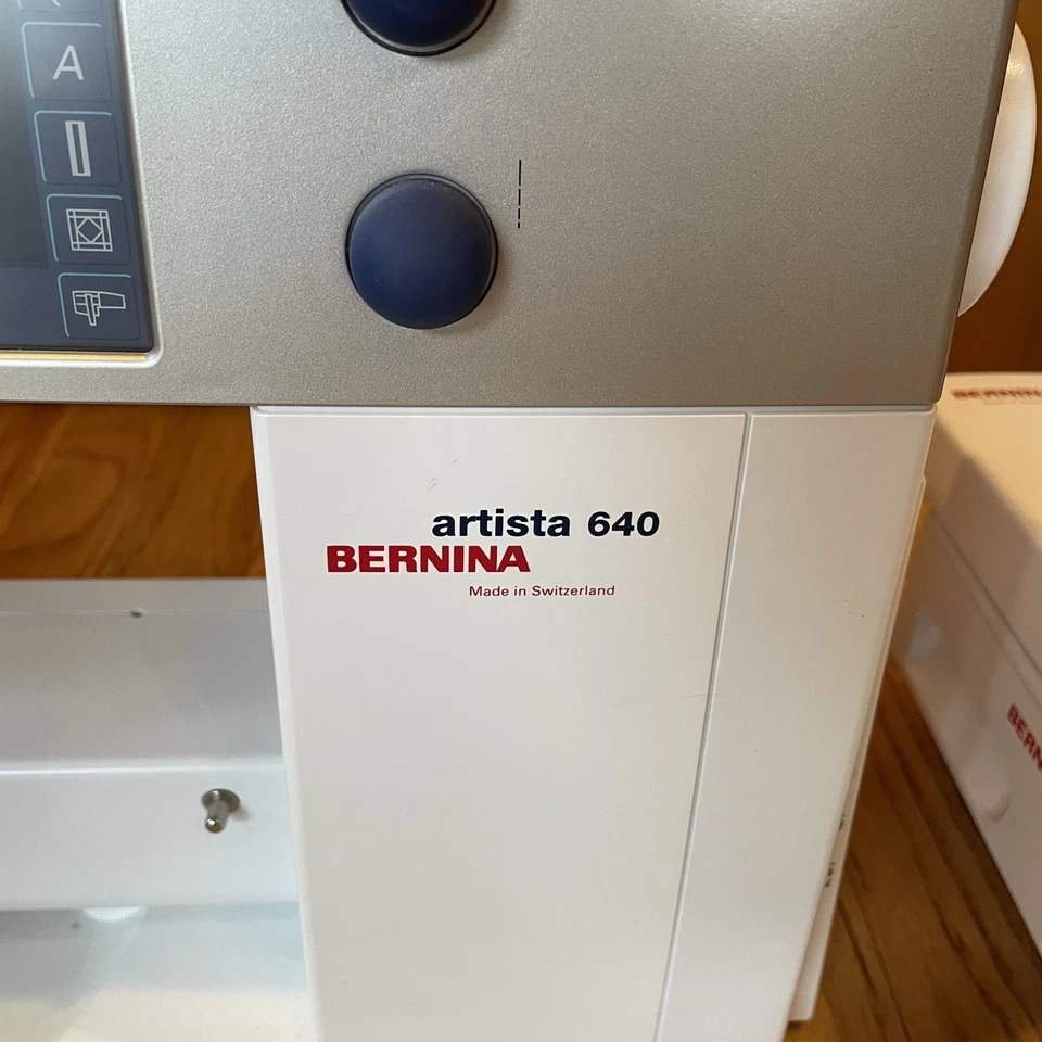 Bernina Artista 640 Sewing & Embroidery Machine w/ BSR, Software V5/V6 LOT - Image 3 of 4