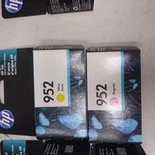 NEW Genuine LOT of 2 HP 952 Yellow L0S55AN, 952 Magenta - L0S52AN - EXP. 2019