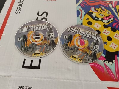 Star Wars Force Commander PC Game Discs Only