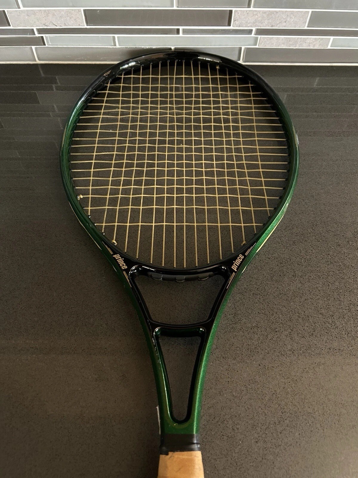 Prince Graphite II Oversize Tennis Racquet Racket Leather 4 5/8" Grip CLEAN ✅