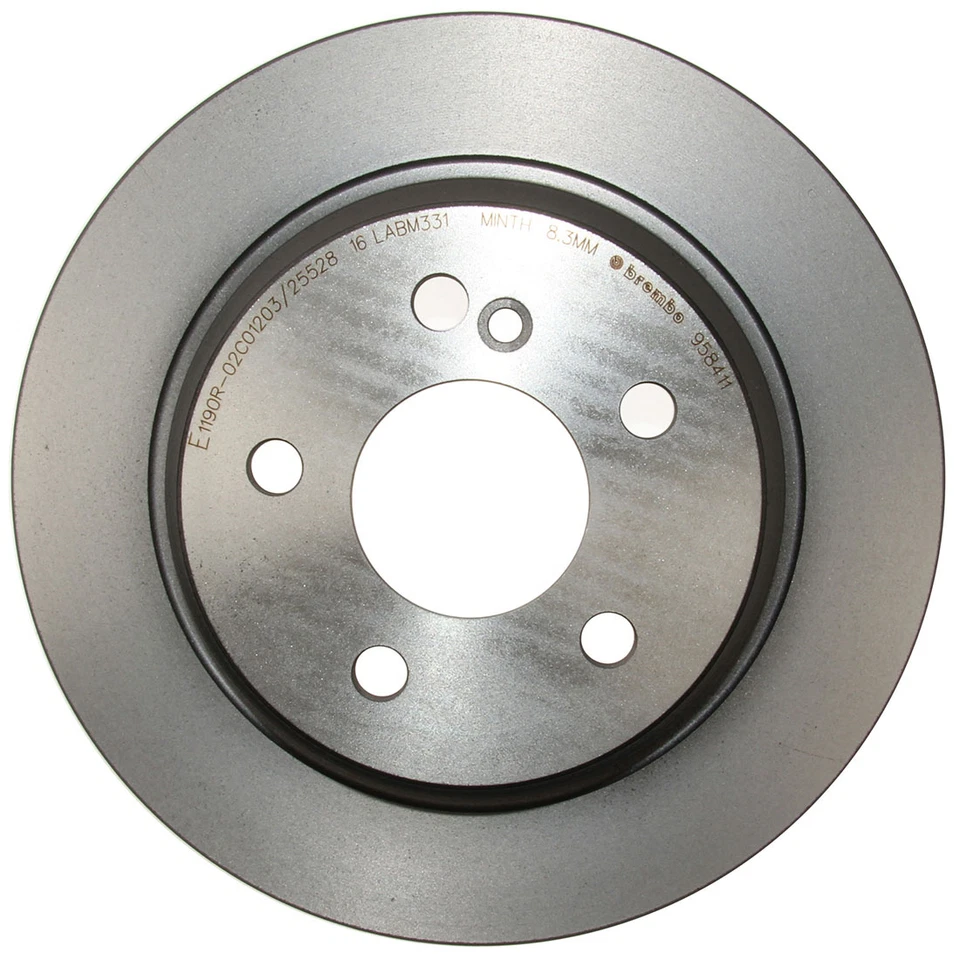 Front Rear Disc Brake Pad Set Disc Brake Rotor for 2004-2005 Mercedes-Benz E320 - Image 3 of 4