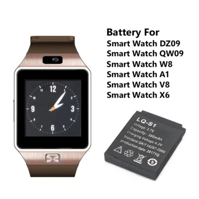 Smartwatch Ersatz-Akku Uhr/Smartwatch PW-430.mp Watch Phone LQ-S1 Li-ion.
