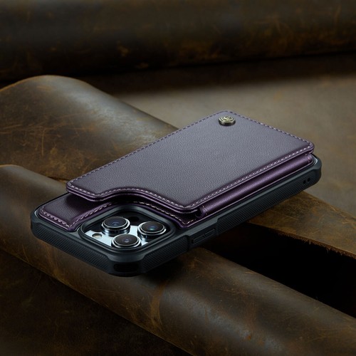 Nueva funda protectora de cuero billetera a prueba de golpes con ranuras para tarjetas de crédito para Apple iPhone - Imagen 43 de 53