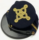 CIVIL WAR US UNION MAJOR LT. COLONEL OFFICER WOOL KEPI FORAGE BUMMER CAP-LARGE