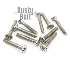 M2 x 12mm, Phillips Wafer Flat Head Screws, Stainless, Computer, Laptop, Machine