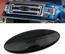 9 inch FRONT GRILL Tailgate US Flag Oval Emblem Badge For Ford F-150 F-250 F-350