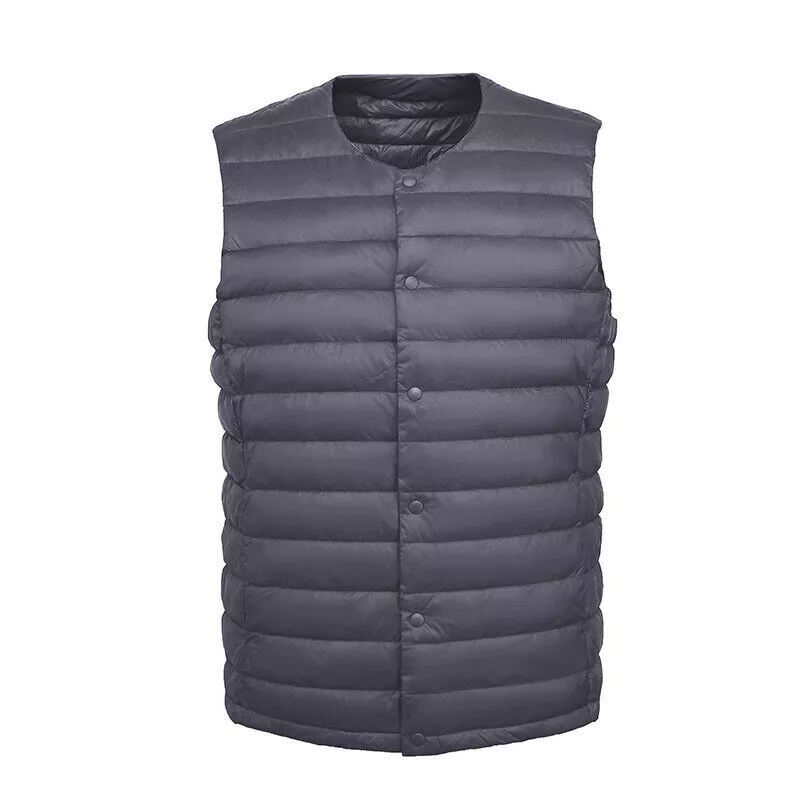 Men 90% White Down Vest Man's Clothing Ultra Light Down