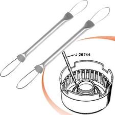 2pcs Universal Lip Seal Installer Remover Transmission Tool For T-0015 J-26744-a