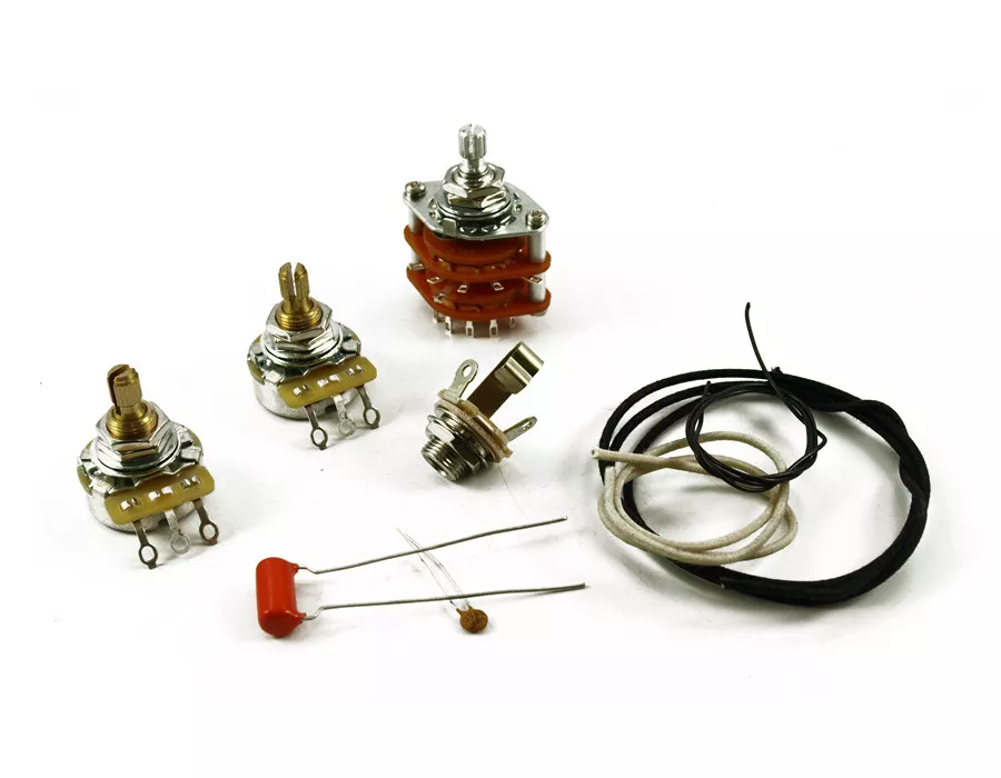 Quality PRS Complete Wiring Kit CTS Switchcraft Sprague