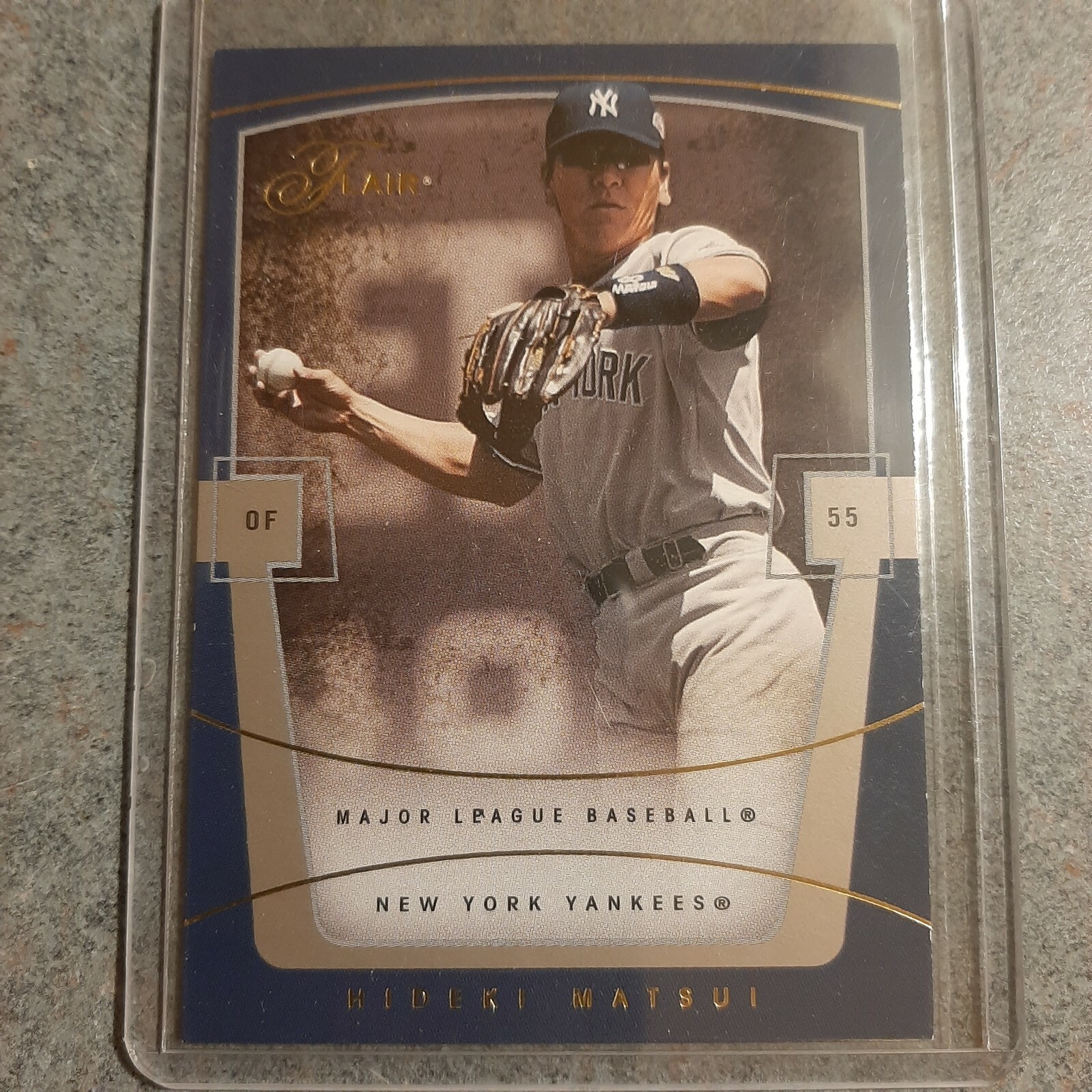 FILA 2004 Fleer Flair HIDEKI MATSUI ROW 1 #058 100