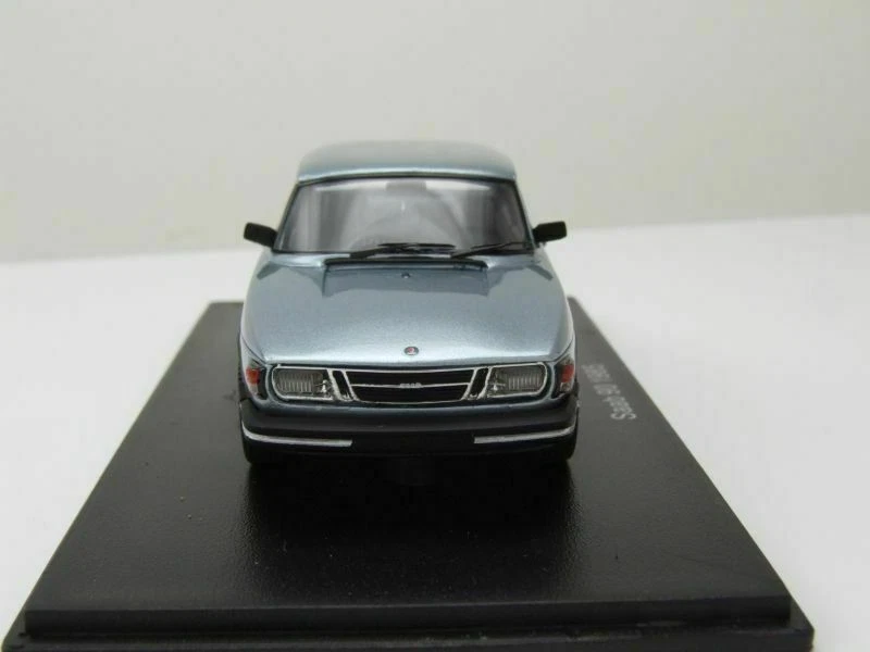 Saab 90 1985 Light Blue Metal Neo 43674 1/43 Resin Model Car Sweden - Image 3 of 4