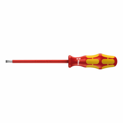 Wera 05006100001 Kraftform Plus VDE 160i Slotted Insulated Screwdriver
