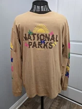 NWT Adult Unisex XXL Parks Project National Parks Long Sleeve Crew Neck Shirt 