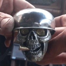 Skull Soldier Grip-Handcrafted Gear Knob,Devil Skull Car Stick Shifter Handle