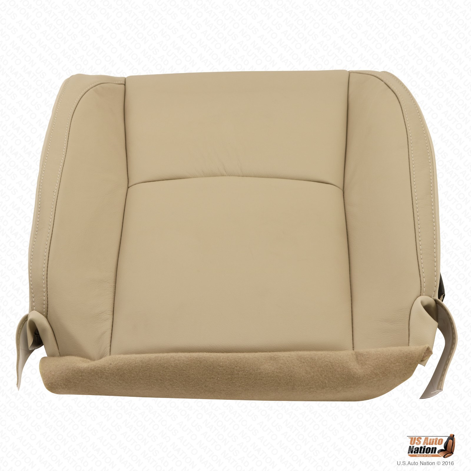 Driver Bottom Replacement Leather Seat Cover Tan For 2007 2008 2009 Lexus RX350