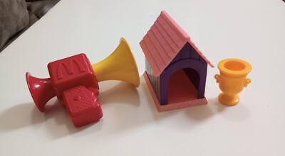 Lot of 59 vintage 90s kids meal toys McDonald's Taco Bell Carl's