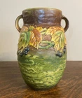Roseville Blackberry Vase #576-8" MINT!