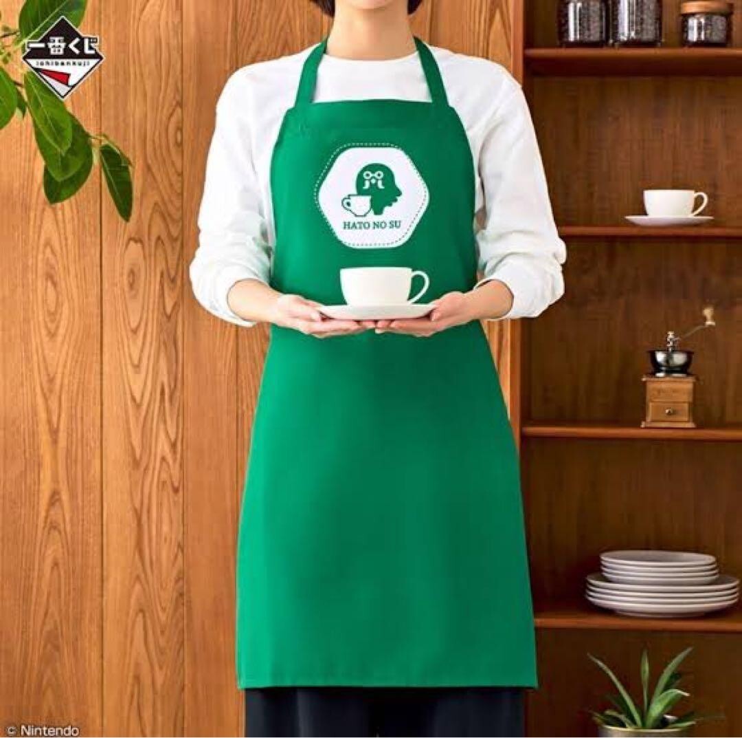 Yalli kokono 800% みどり ひつじ Animal Crossing Ichiban Kuji Prize B Cafe Pigeon's Nest Apron 2024