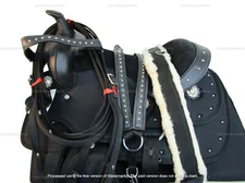 KIDS WESTERN SYNTHETIC SADDLE YOUTH BARREL RACING PLEASURE USED TACK 12 13 14