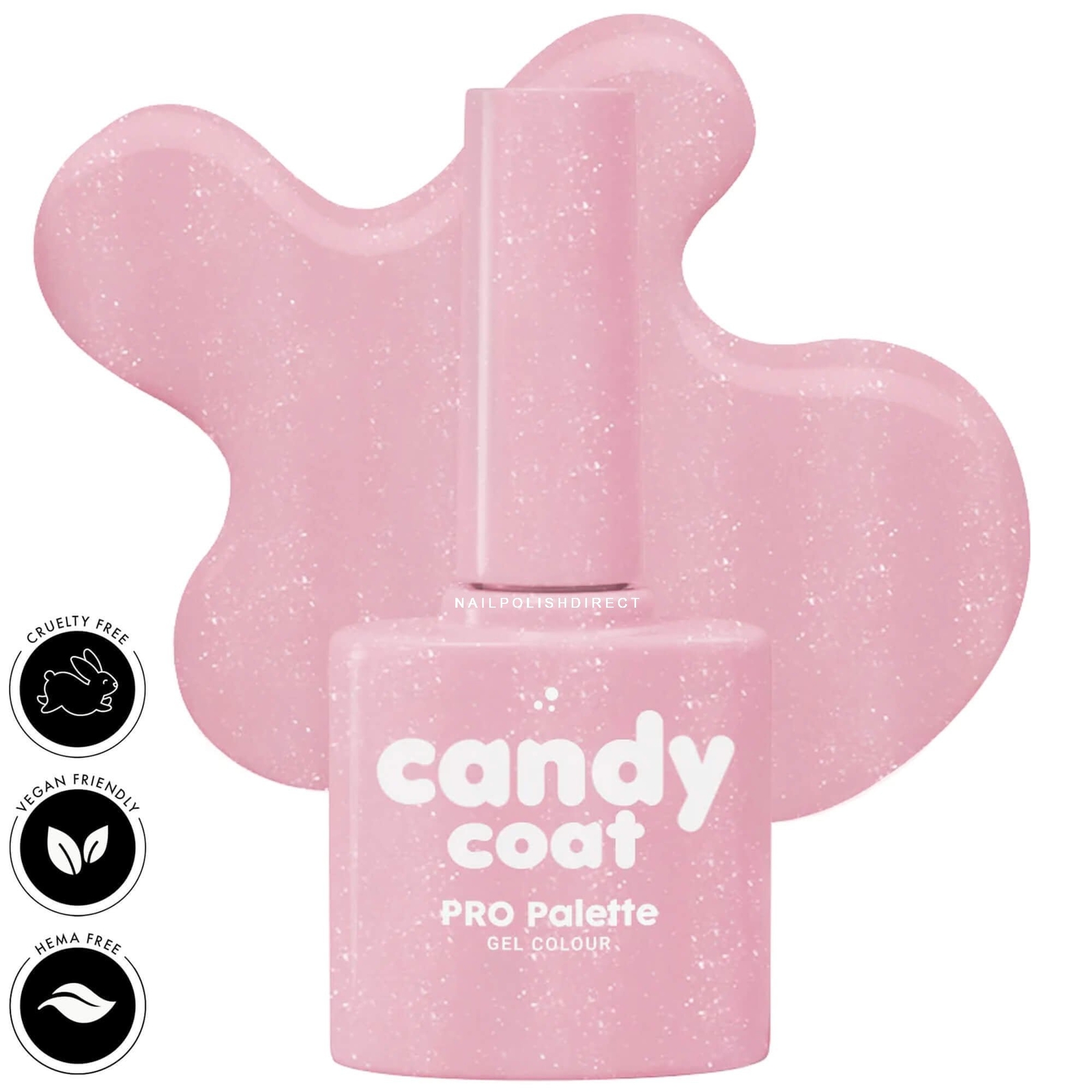 Candy Coat Pro Palette - Hema Free Gel Polish - Jena 10ml
