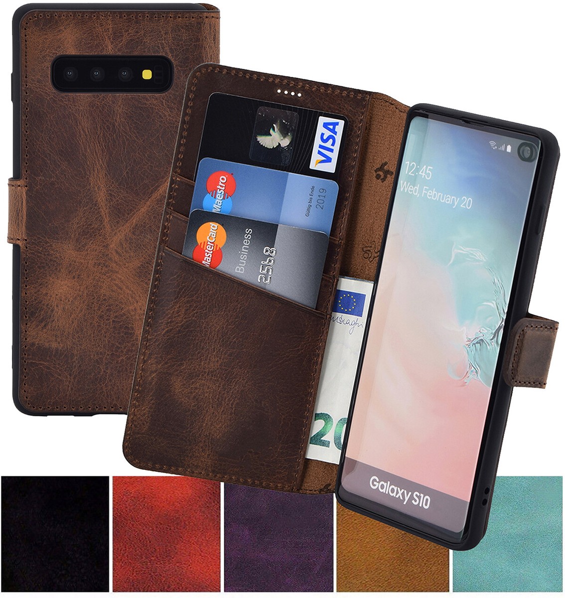 Schutzhülle Handytasche Galaxy S10 Plus Smartphone Samsung S10