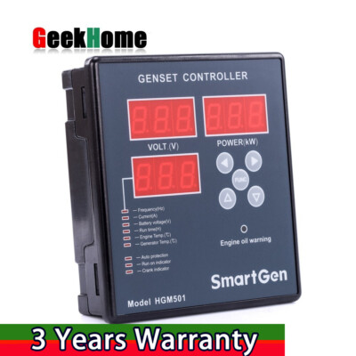 Maxgeek HGM501 Generator Controller Gasoline Genset Auto Start Control Panel
