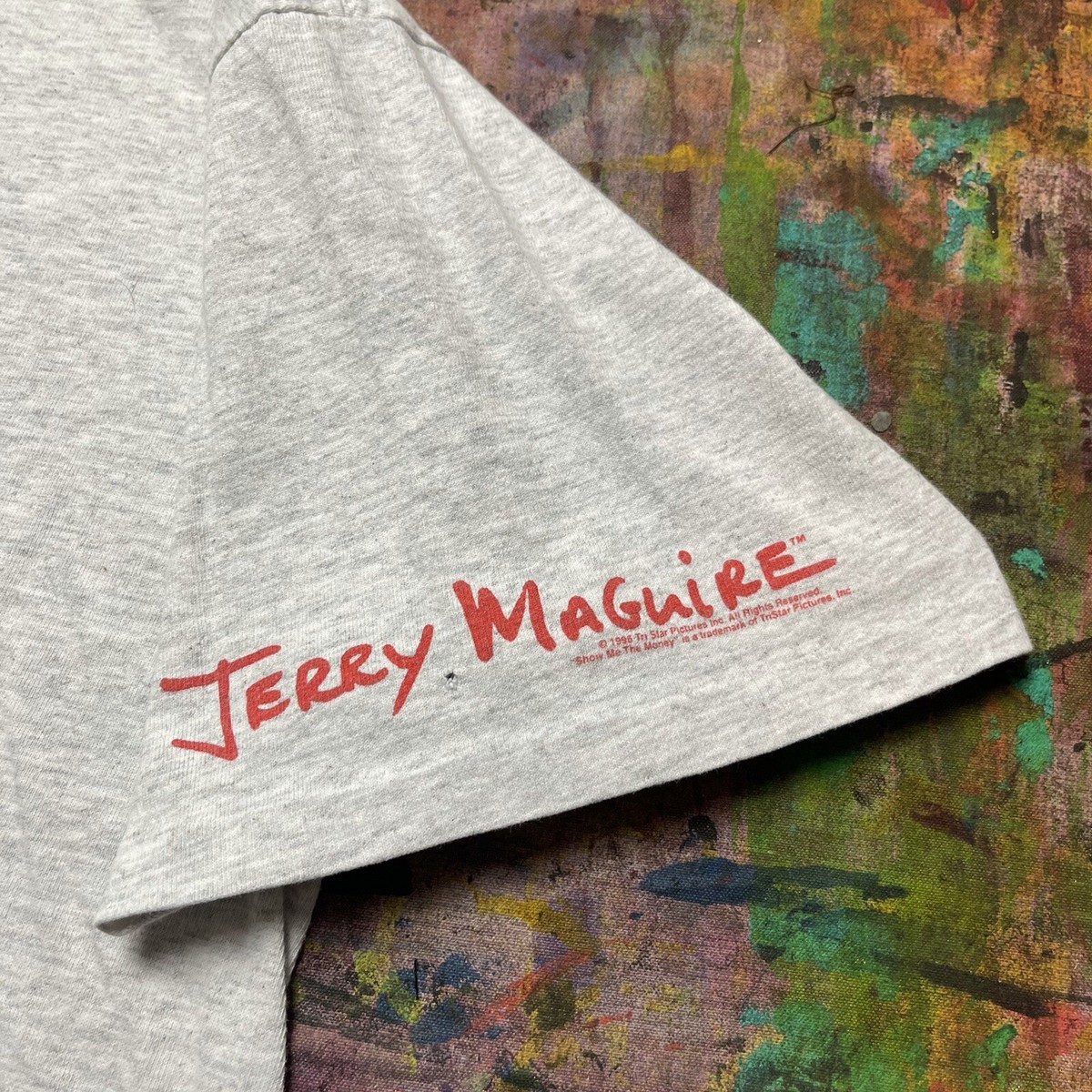 Vintage Jerry Maguire Movie Promo Shirt Show Me The Money 1996