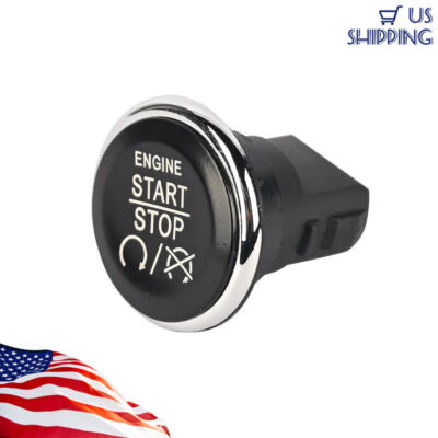 #ad #ad Push to Engine Start Stop Button Switch 1FU931X9 AC For 2008 2015 Dodge Charger $5.07
