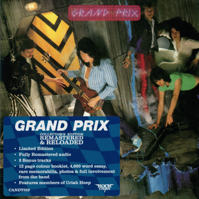 Grand Prix ~ Grand Prix (1980) CD 2009 Rock Candy Records UK