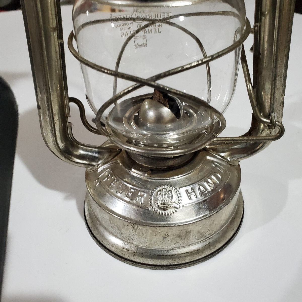 Vintage Original Nier Feuerhand 275 Baby Oil Lamp Lantern Vintage Original Nier Feuerhand 275 Baby Oil Lamp Lantern