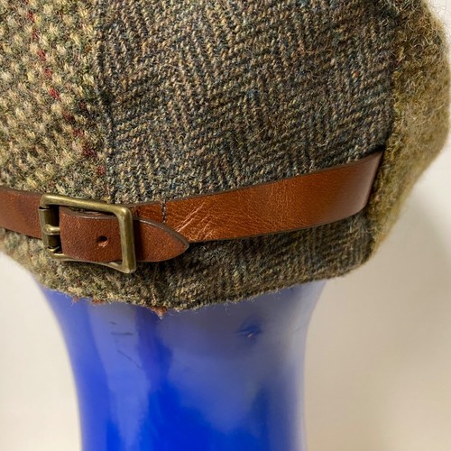 Vintage Polo Ralph Lauren L/XL Lambs Wool Alpaca Gents Hat Tweed Cabbie Newsboy - Picture 6 of 12