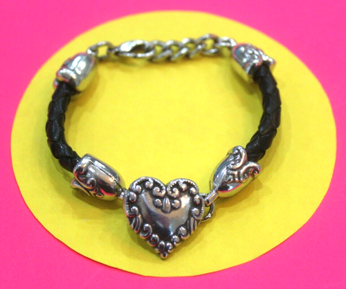 RETIRED Brighton Vintage Silver Heart 