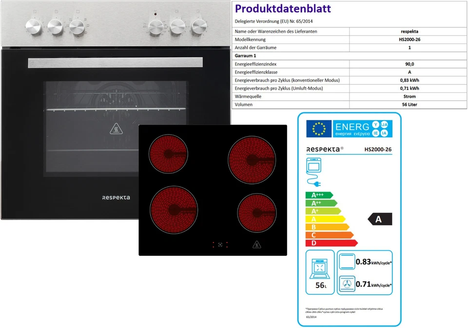 Küche Küchenzeile Küchenblock Winkelküche Weiß Beton Malia 280x172 cm Respekta - Bild 3 von 4