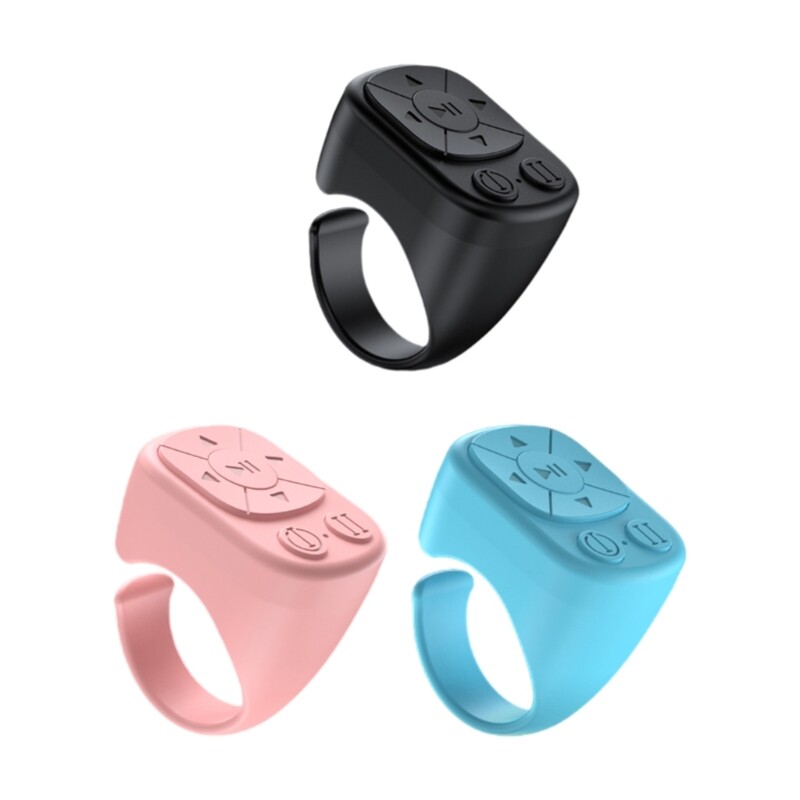 Bluetooth-Compatible Scrolling Rings Camera Remote Shutter Control Scroller