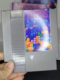 Tetris Complete In Box Nintendo NES Original Game Vintage Y2K Gaming Vintage