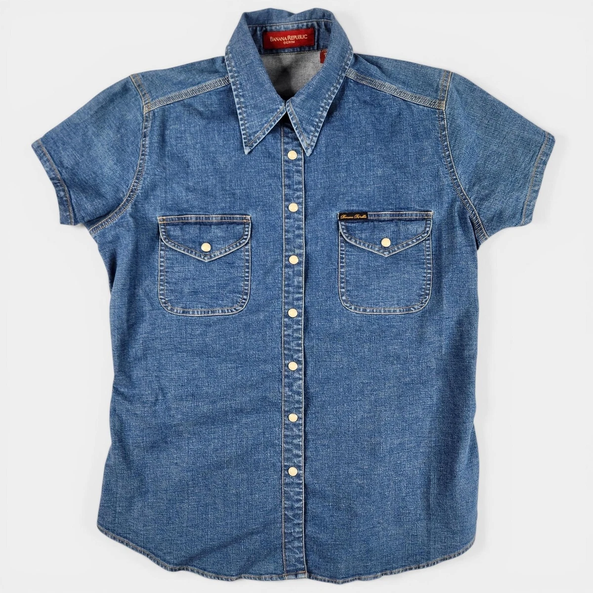 Banana Republic Women's Denim Tops for Women for sale | eBay