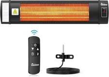 Dr Infrared Heater DR-268 Smart Greenhouse Heater w/ Digital Thermostat