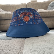 New York Knicks Bucket Hat MSG Feb 1 2025 Knicks vs Lakers Abu Dhabi, New