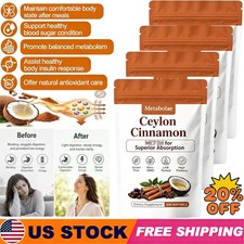 5X Metabolae Ceylon Cinnamon Capsules   300 Softgels, Supports Metabolic Balance