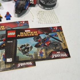 LEGO Marvel: Spider-Helicopter Rescue (76016) Missing Glider & Mary Jane