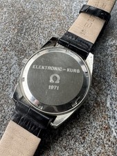 Omega Electronic F300 198001 raro orologio corso