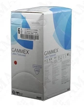 *50-Pairs* Ansell Gammex PI Hybrid PF Surgical Size-7.5 Gloves 340063075