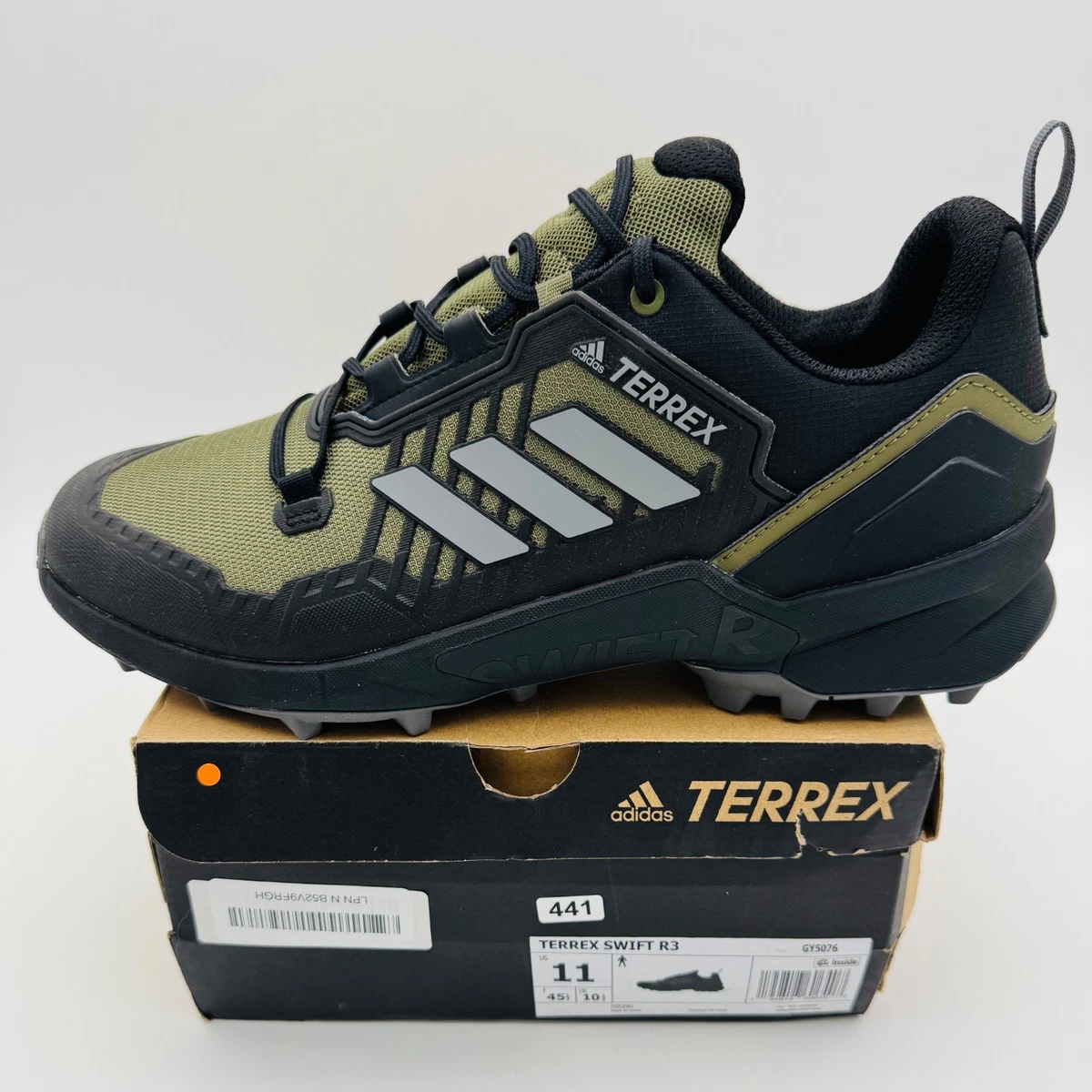 adidas gazelle silver green womens adidas TERREX Swift R3 Mid Gore-Tex Hiking Shoes | Black main image 0