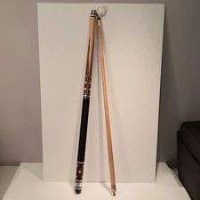 Pool Cue, Pearl Inlays, 2 Piece, VTG