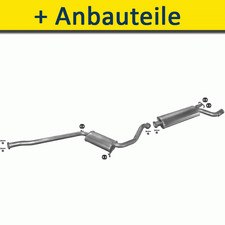 Auspuff Auspuffanlage für SAAB 9000 2.0 2.3 150/170-194-200/185/200PS 1992-