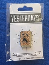 NECRONOMICON ENAMEL LAPEL PIN BY YESTERDAYS CO