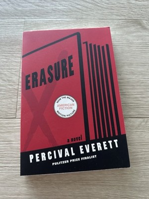 Erasure: Novel Percival Everett Signed  American Fiction 